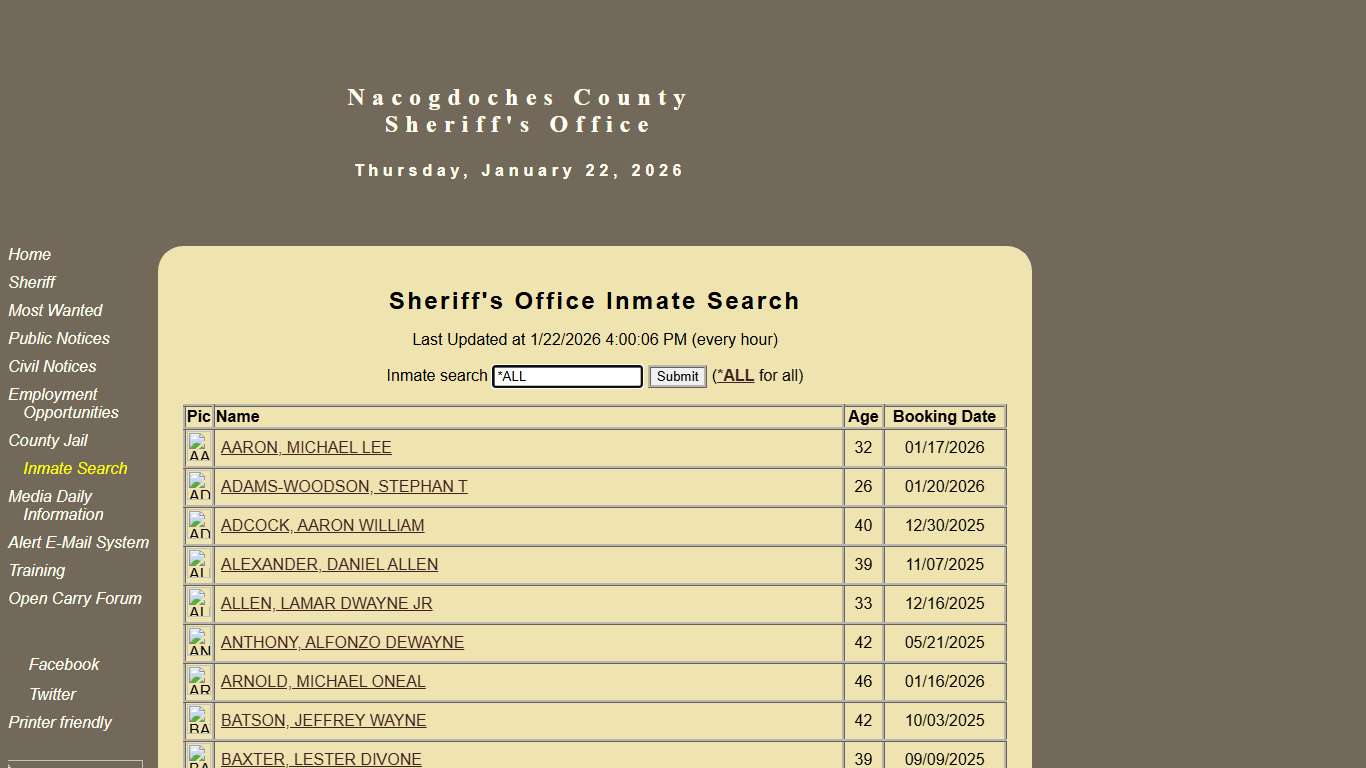 Nacogdoches County Sheriff's Office